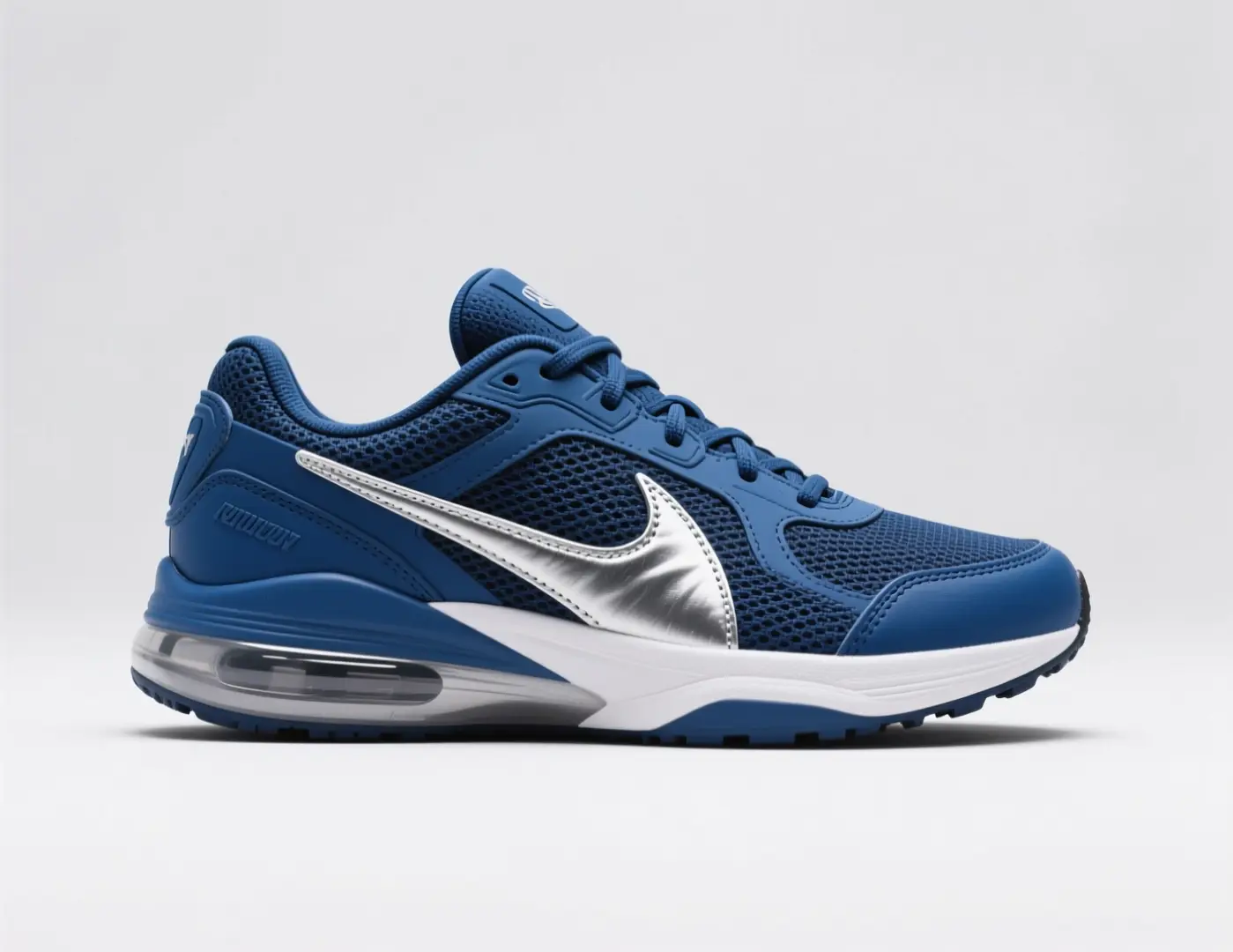 Basket bleue sur fond clair
